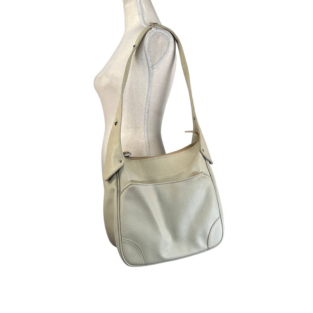 Vintage Faux Leather Shoulder Bag Convertible Hobo